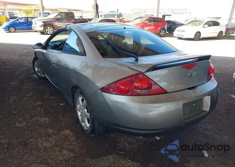 1999 Mercury Cougar V6 из США, поврежденный, VIN 1ZWFT61L2X5676159
